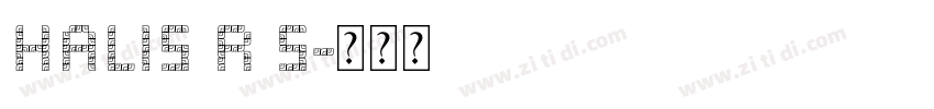 Halis R S字体转换